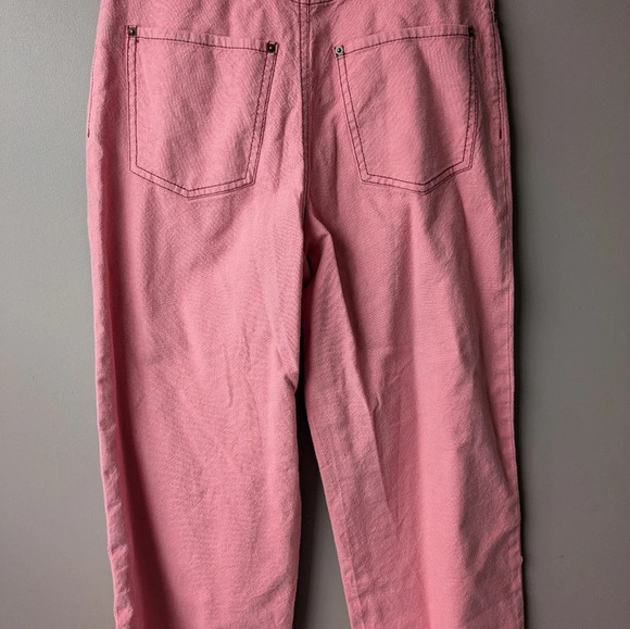 Kate Spade Heather Basket Weave Pant in Raspberry. Sz 2 - Picture 9 of 9